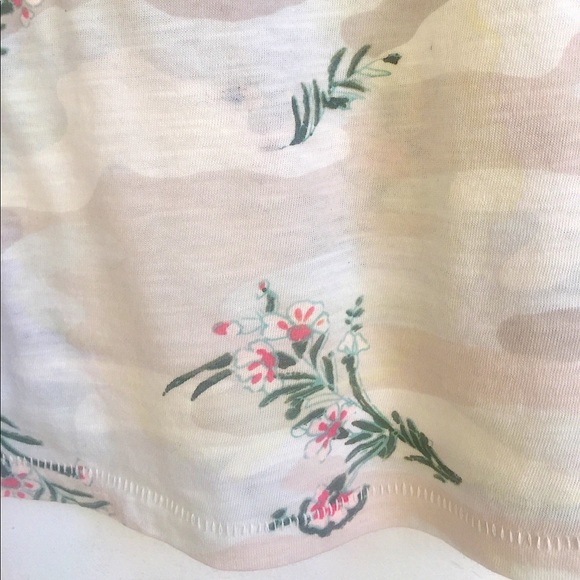 LUCKY BRAND Floral Camo Tee - Picture 7 of 8